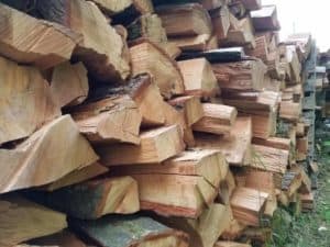 how to store firewood