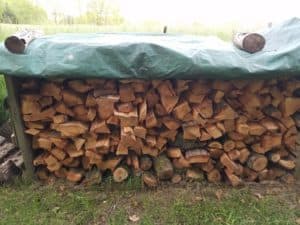 how to store fire wood
